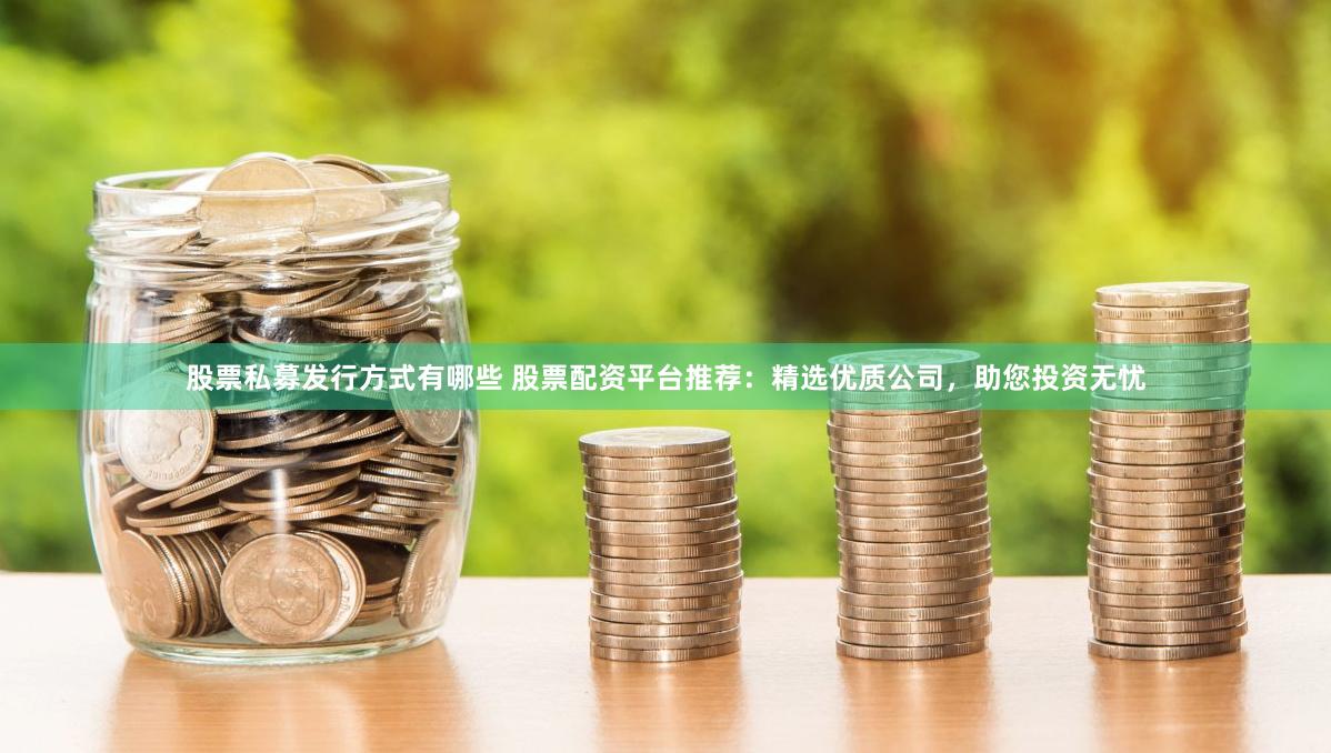 股票私募发行方式有哪些 股票配资平台推荐：精选优质公司，助您投资无忧