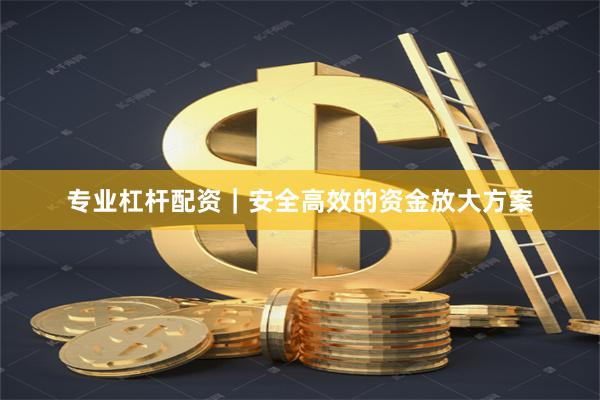 专业杠杆配资｜安全高效的资金放大方案
